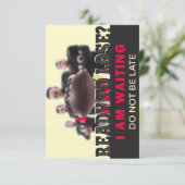 American Football Wettkämpfe Dankeskarte (Stehend Vorderseite)