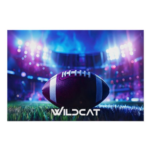 AMERICAN FOOTBALL - WILDCAT POSTER (Vorderseite)