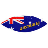 American Football with Australian Flag / Australie (Panel)