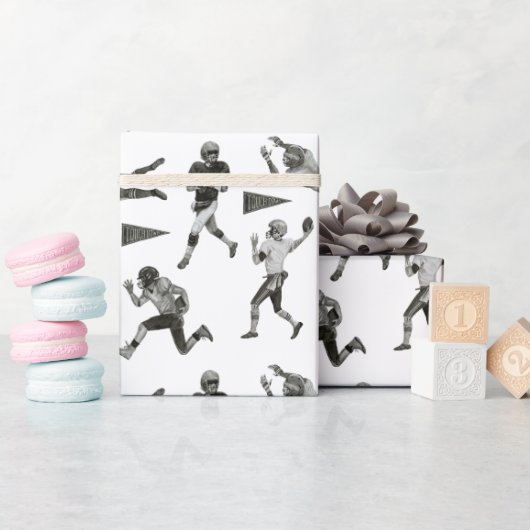 American Football Wrapping Paper Geschenkpapier (Babyparty)