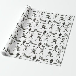 American Football Wrapping Paper Geschenkpapier