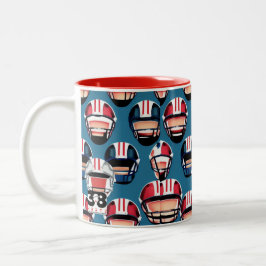 American Football Zweifarbige Tasse