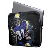 American Footballer im Cartoon Style Case Mate L (Vorderseite Links)