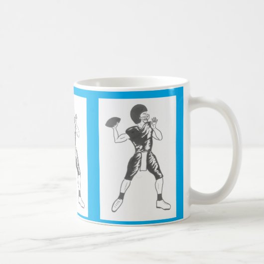 American footballer  kaffeetasse (Rechts)