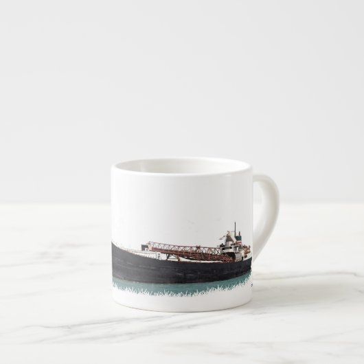American Fortitude Black Espresso Tasse (Vorderseite Rechts)