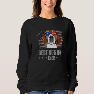 American Foxhound Best Dog Vater je Retro USA Amer Sweatshirt