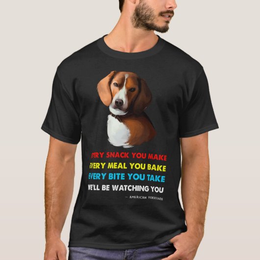 American Foxhound Dog American Foxhound T-Shirt (Vorderseite)