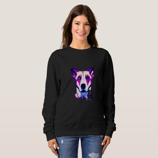 American Foxhound Dog breeds Party quotes Family Sweatshirt (Vorne ganz)