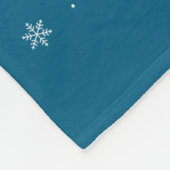 American Foxhound Dog Ugly Christmas Candy Cane Tr Fleecedecke (Ecke)