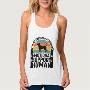 American Foxhound Emotionaler Unterstützungsmensch Tank Top