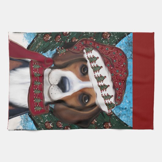 American Foxhound Geschirrtuch (Horizontal)