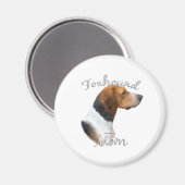 American Foxhound Mama 2 Magnet (Vorderseite/Rückseite)
