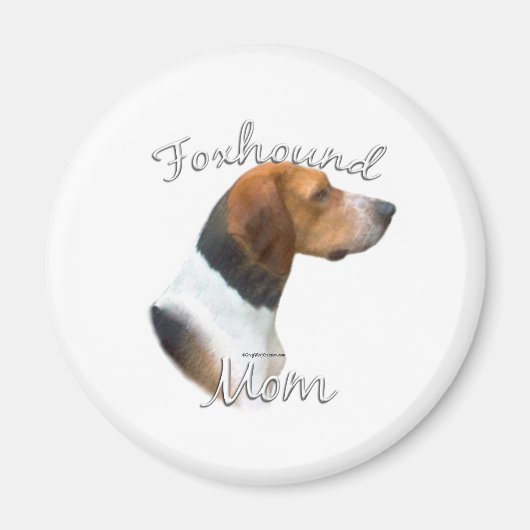 American Foxhound Mama 2 Magnet (Vorne)