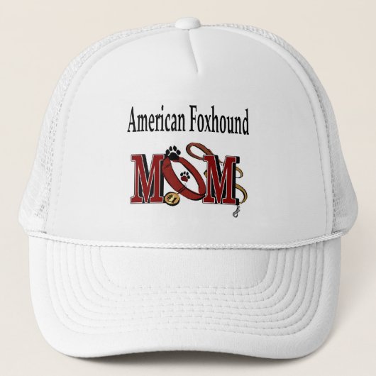 American Foxhound Mama Hat Truckerkappe (Vorderseite)