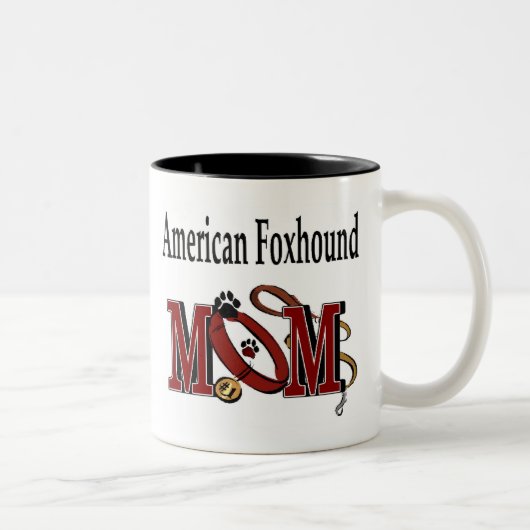 American Foxhound Mama Tasse (Rechts)