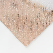 American Foxhound Painting - Niedliche Original Do Fleecedecke (Ecke)