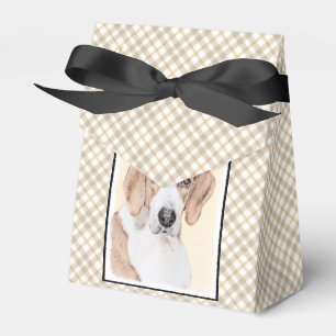 American Foxhound Painting - Niedliche Original Do Geschenkschachtel