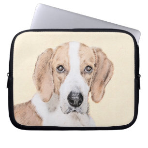 American Foxhound Painting - Niedliche Original Do Laptopschutzhülle