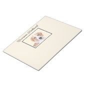 American Foxhound Painting - Niedliche Original Do Notizblock (angewinkelt)