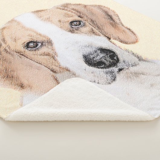 American Foxhound Painting - Niedliche Original Do Sherpadecke (3/4)