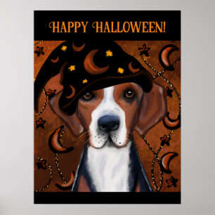 American Foxhound Poster