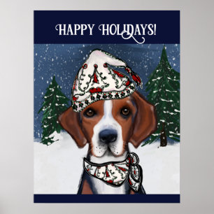 American Foxhound Poster
