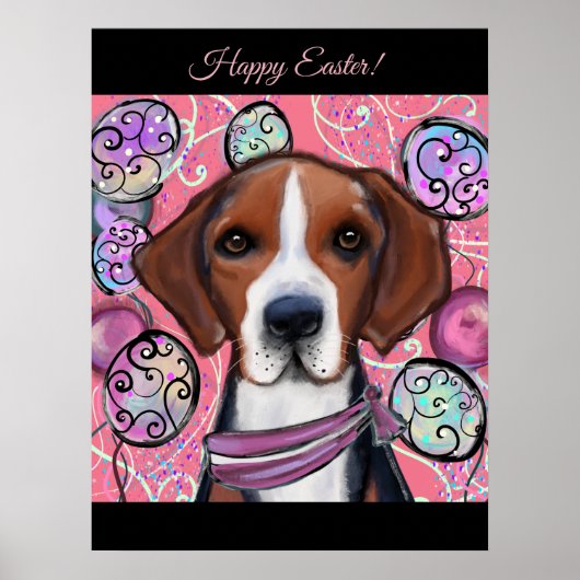 American Foxhound Poster (Vorne)