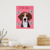 American Foxhound Poster (Küche)