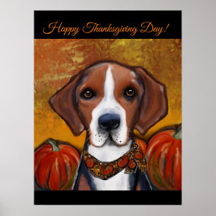 American Foxhound Poster