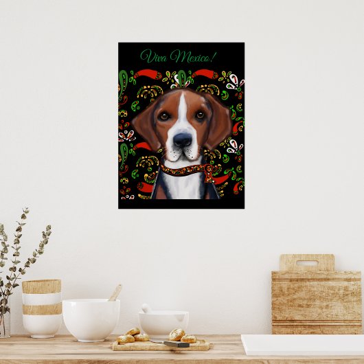 American Foxhound Poster (Küche)