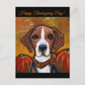 American Foxhound Postkarte (Vorderseite)