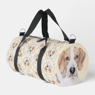 American Foxhound Red Walker Niedliche Malerei Dog Duffle Bag