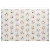 American Foxhound Red Walker Niedliche Malerei Dog Stoff (Fat Quarter (45,7 x 55,9 cm))