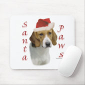 American Foxhound Santa Paws Mousepad (Mit Mouse)