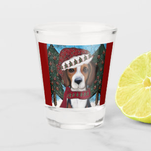 American Foxhound Schnapsglas