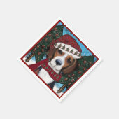 American Foxhound Serviette (Ecke)