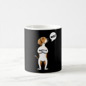 American Foxhound Stubborn Dog Kaffeetasse (Mittel)