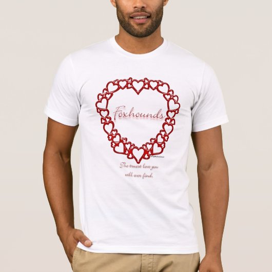 American Foxhound True Love T-Shirt (Vorderseite)