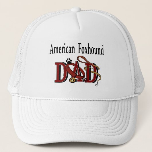 American Foxhound Vater Hat Truckerkappe (Vorderseite)
