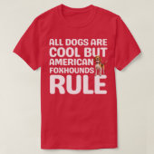 American Foxhounds Rule T-Shirt (Design vorne)