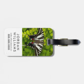 American Frack Butterfly Gepäckanhänger (Rückseite horizontal)