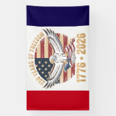 American Freedom 250th Anniversary Banner (Vertikal)