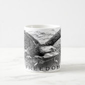 American FREEDOM Coffee Mug Kaffeetasse (Mittel)