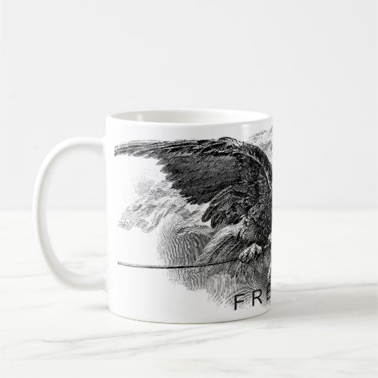 American FREEDOM Coffee Mug Kaffeetasse (Links)