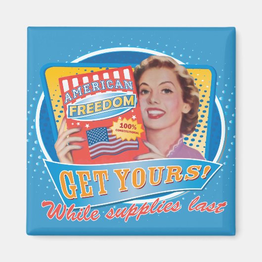 American Freedom Magnet (Vorne)