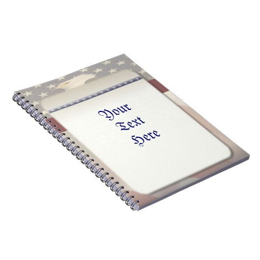 American Freedom Notebook Notizblock (Rechte Seite)