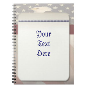 American Freedom Notebook Notizblock