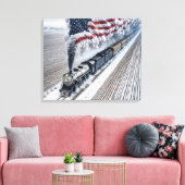 American Freedom Train Leinwanddruck (Insitu (Wohnzimmer))