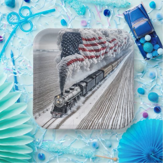American Freedom Train Pappteller (Party)