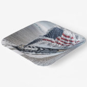 American Freedom Train Pappteller (Gewinkelt)